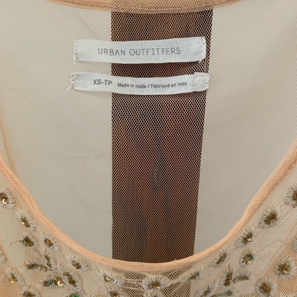Urban Outfitters | Beaded sheer top - Picture 4 of 7